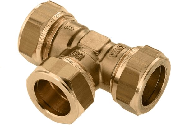 T-koppeling 3X knel 12x12x12