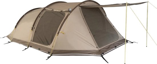 Tambu Durdanta Comfort 4 persoons Trekking Tunnel Tent Bruin van T