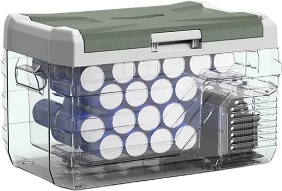 TamTrade Koelbox - Koelbox auto - Frigobox - Koel- en vriesfunctie - 35L - 45dB - Snelle koeling - Ingebouwde batterijbeveiliging