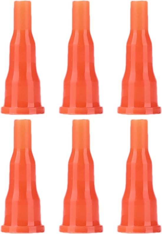 Tank Ventiel - Gas Adapter - Kamperen - Meerdere Kleuren - 6 Stuks - Rood