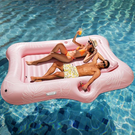 Tanning Pool Bed - Luchtbed Zwembad Opblaasbaar - Summer