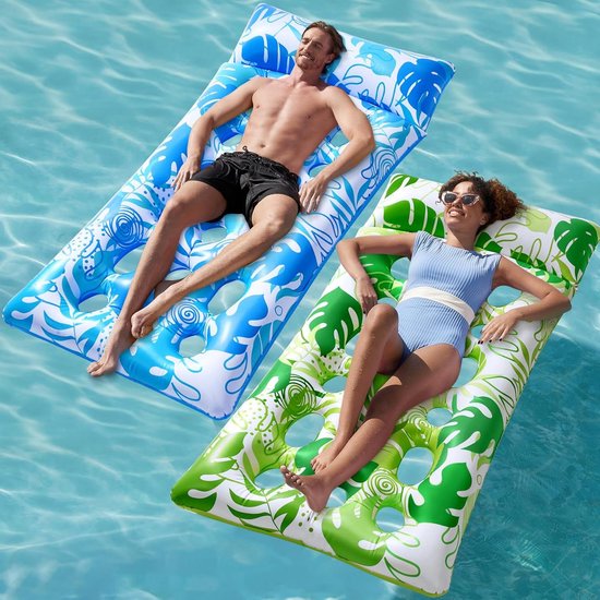 Tanning Pool Bed - Luchtbed Zwembad Opblaasbaar - water matras