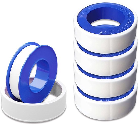 Tape |4 Rollen|✮LEVENSLANGE GARANTIE✮ 40meter - 17mm Breed| Waterdichte Afdichting, Bestand Tegen Vocht, Atmosferische Zuren, Hoge, Lage Temperatuur, Loodgieterstape