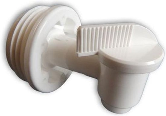 Tapkraan voor 60 en 200 liter vaten 2 inch tri sure schroefdraad - 5 stuks