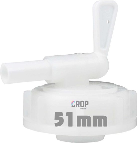 Tapkraan voor Jerrycans en Combicans - 51mm - Vloeistoffen Nauwkeurig Tappen van T