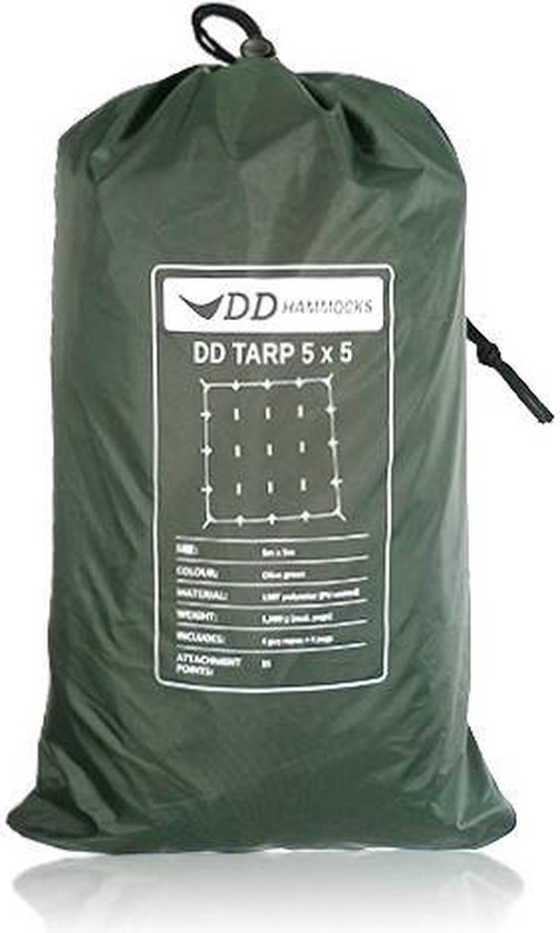 Tarp 5x5 Olive Green van T