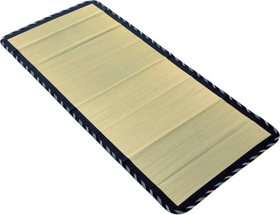 Tatami Mat - Japanse slaapmat - Comfortabel slapen - Natuurlijk rush grass - 35x79 inch - Natuurlijk