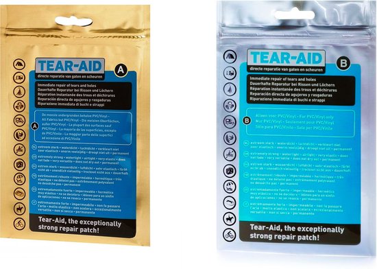 Tear - Aid - Reparatiemiddel - Type A en B zakje - Combideal van T