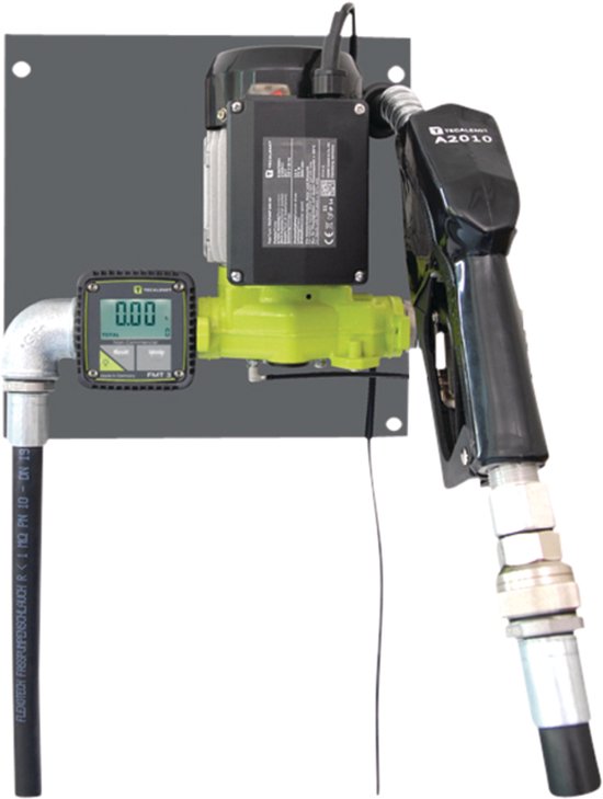 Tecalemit TecPump 600 - Pomp met Meter - Elektrische Oliepomp - 60 L/min van Merkloos