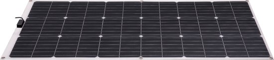Technaxx TX-208 Zonnepaneel - Flexibel - Voor Outdoor - Zonnepaneel camper - 100W - 18V - Zwart