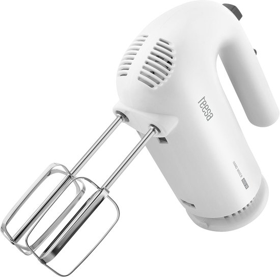 Teesa TSA3536 - Handmixer, 400 Watt, wit van Teesa