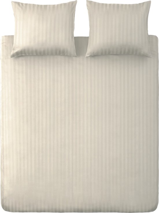 Ten Cate Hotel Dekbedovertrek - Dekbedovertrek 240 x 220 katoen - Dekbedovertrekken - Dekbedovertrek 240 x 220 -Satijn - Naturel van Merkloos