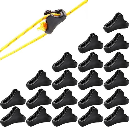 Tension Springs voor Tent en Camping - 20 Stuks Veer Bevestigingen voor Zeilen en Luifels