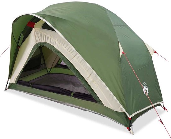 Tent 1-persoons waterdicht groen van Merkloos