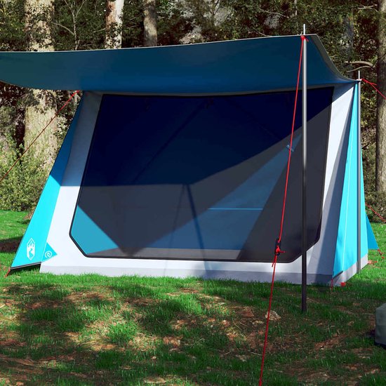 Tent 2-persoons waterdicht blauw van Merkloos