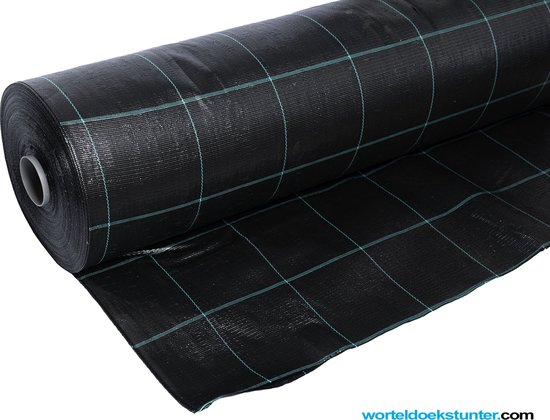 Tent / caravan worteldoek | 525 cm X 700 cm | 15 stuks gronddoekpennen | Water doorlatend | Uv bestendig | Sterk en strak geweven | Goed schoon te houden | Ideaal voor op de camping van T