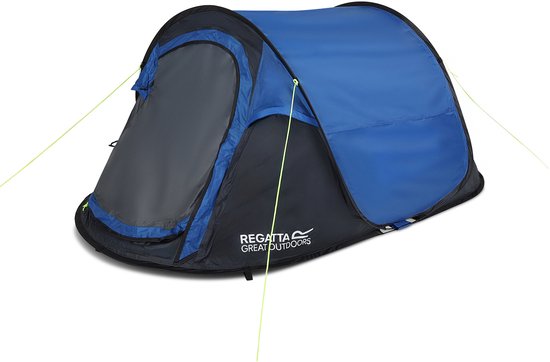Tent Hiking Waterproof Pop-up Malawi Ii van Quechua