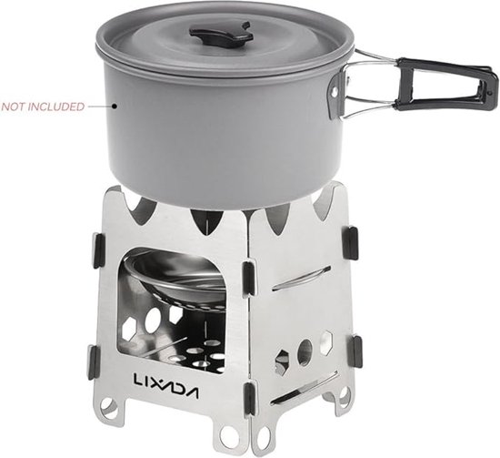 tent kachel / Draagbare Lichtgewicht - camping gas stove Portable collapsible, 12L x 3W x 15H centimetres