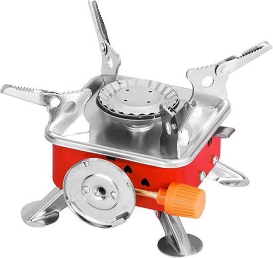 tent kachel / Draagbare Lichtgewicht - camping gas stove Portable collapsible, 16L x 16W x 12H centimetres van T