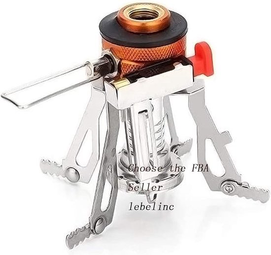 tent kachel / Draagbare Lichtgewicht - camping gas stove Portable collapsible, 5L x 4W x 8H centimetres van T
