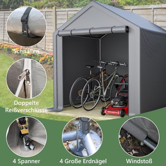Tent – Koepeltent – Kampeertent – Pop-up Tent – Outdoor Tent – Ruim 190x170x200 cm – Water- en Windbestendig
