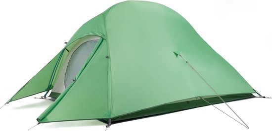 Tent - Polyester - 2 Personen - Ultralichte Tent - Draagbaar - Groen - 1.7kg van Brightrover