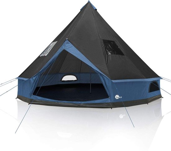 Tent Ravello 400 voor 4-6 Personen - Waterdicht en met Ingebouwde Bodem