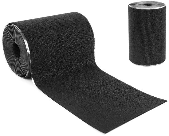 Tent Reparatie Tape - Kleding Herstel - Snelle Reparaties - Waterdicht & Strijkloos - 50 mm x 1.6 meter - Zwart