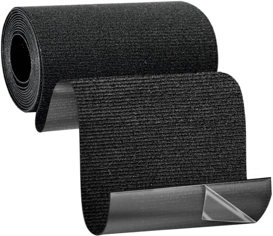 Tent Reparatie Tape - Kledingreparatie Waterdicht - Snelle Herstelreparaties - Zelfklevend Scheurvast - 100 mm x 16 meter - Zwart van Merkloos