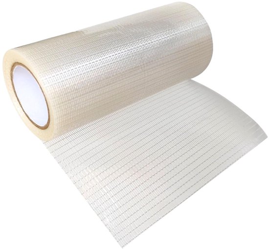 Tent Reparatieband - Waterdichte Tape - Buiten Repareren - Glasvezel Versterkt - 15 cm x 9 m - Wit