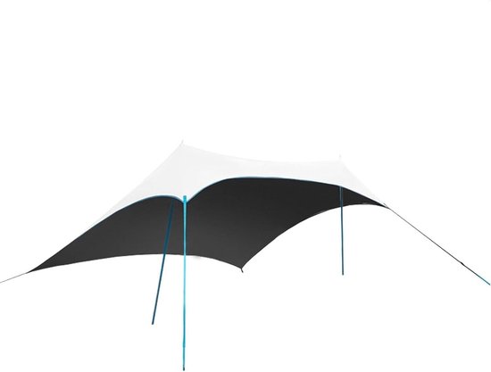 Tent Sun Shelter, Tent for Beach, Camping Sun voor, 5-8 Persoon buitenopvang voor kampeerpicknick, draagbare luifel Sunshade
