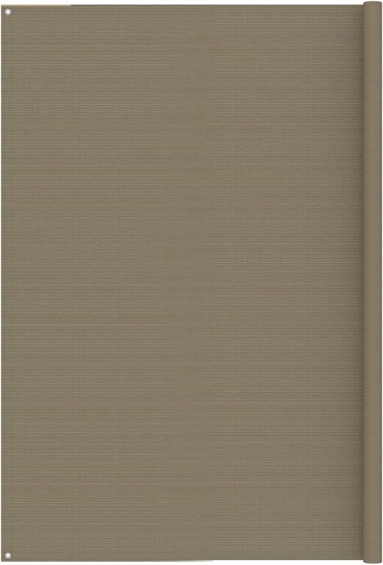 Tent Vloer - Kampeertapijt - Comfortabel Kamperen - Ademend Materiaal - 250 x 300 cm - Taupe