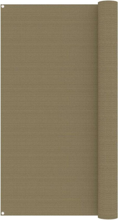 Tent Vloerkleed - Outdoor Tapijt - Kampeercomfort Vergroten - Ademend Materiaal - 200x200 cm - Taupe