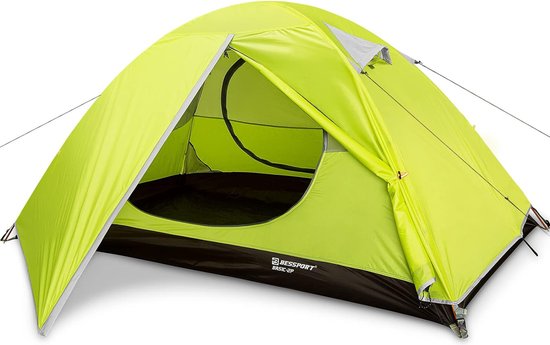 Tent voor 1, 2 en 4 personen, ultralichte campingtent, 3-4 seizoenen, waterdicht en winddicht, kleine verpakkingsformaat, geschikt voor volwassenen, wandelen, kamperen, outdoor van T