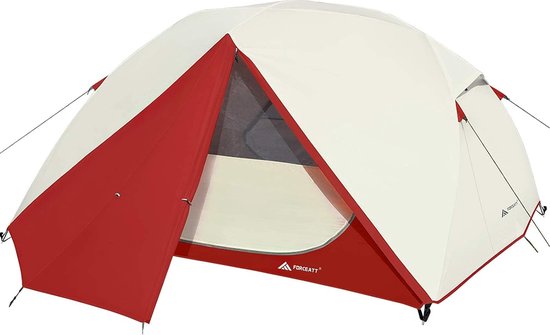Tent voor 2 en 3 personen in 4 seizoenen, ultralicht voor kamperen, backpacken, wandelen en andere outdoor-activiteiten. Dubbele deuren, waterdicht, eenvoudig op te bouwen en te dragen. van T