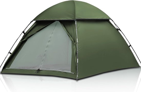 Tent voor 2 personen, koepeltent, 3-seizoenen, ultralicht, kleine verpakkingsmaat, snelle montage, tent voor trekking, camping, outdoor van T