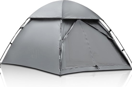 Tent voor 2 personen, ultralicht, klein pakformaat, kampeertent, 3-seizoenen koepeltent, snel op te zetten, tent voor trekking, buiten van T