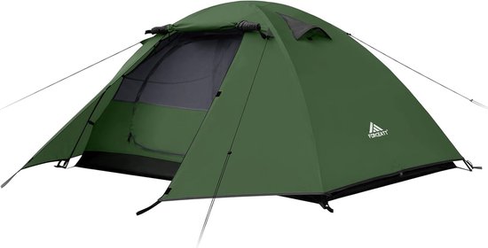 Tent voor 2 personen - waterdicht - ultralicht - ideaal voor trekking en festivals - Forceatt