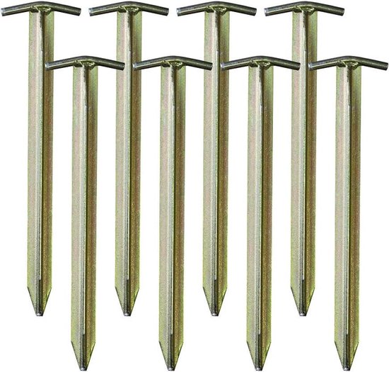Tentharingen van Verzinkt Staal - Lengte 305cm - Set van 8 Stuks van T