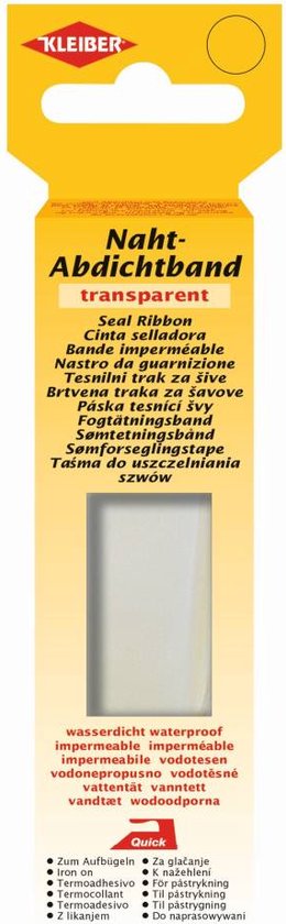 Tentnaad- afdichtband - Transparant van T