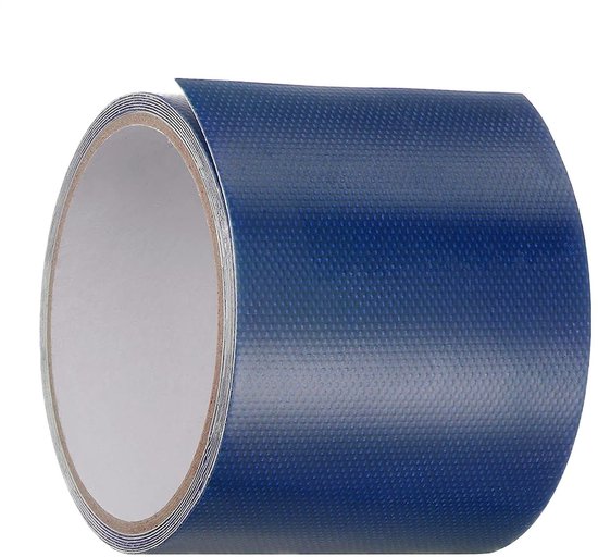Tentreparatietape - Stofband reparatie - Buiten repareren - Waterdicht en weerbestendig - 1 Meter - Blauw