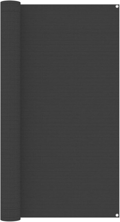 Tenttapijt - Grondzeil Tapijt - Outdoor Kamperen - Ademend Weerbestendig - 200 x 200 cm - Antraciet