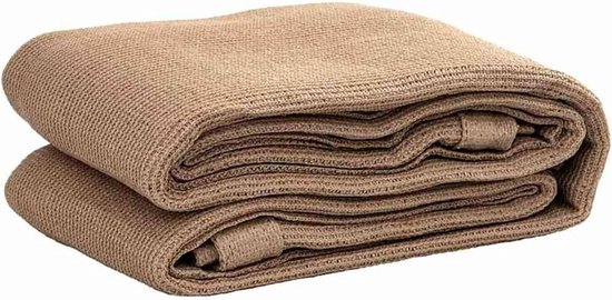 Tenttapijt - Voortentkleed - Kamperen Buiten - Ademend Weerbestendig - 300x600 cm - taupe