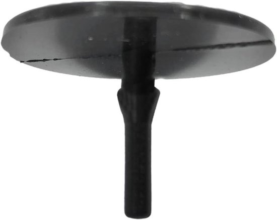 Terugslagklep Rubber - Luchtventiel Afdichting - Lekken Voorkomen - Flexibele Rubberen Afdichting - 5 x 5 x 4 cm - Zwart van Merkloos