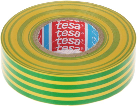 Tesa Tesaflex - Isolatietape - 20x19 mm - Grijs - PVC