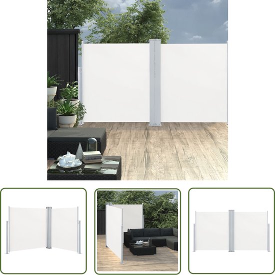 The Living Store Zijluifel XL - Tuinaccessoires - 140 x (0-600) cm - Uittrekbaar van T