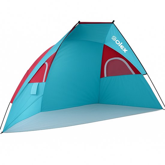 Themori Beach Shelter Standtent 270 x 120 x 120 cm UV bescherming 50+ - 1.4 kg van Merkloos