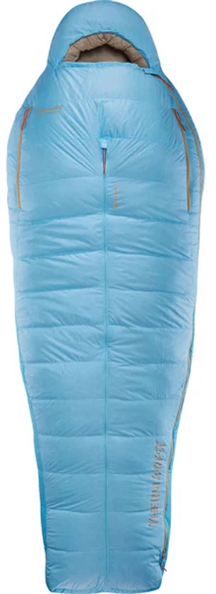 Therm-A-Rest - slaapzak - slapen - kamperen - outdoor - Boost 650 20F/-6C Long - Morning Blue van Merkloos