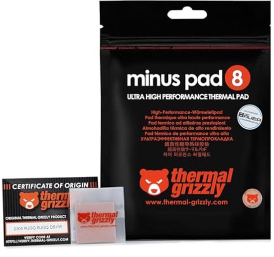 Thermal Pad - Hoogwaardige Koelpad voor CPU en GPU - Elastisch en Aanpasbaar van Merkloos