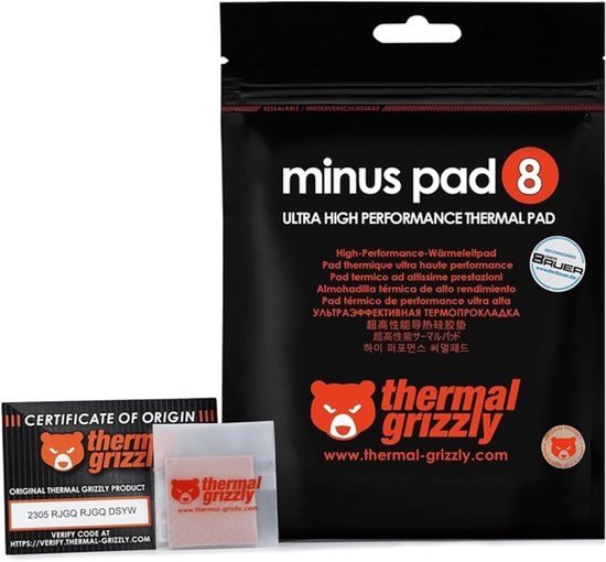 Thermal Pad - Hoogwaardige Koelpad voor CPU en GPU - Elastisch en Aanpasbaar